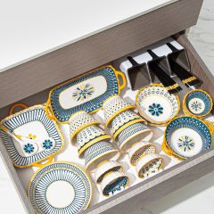 日式高颜值碗碟套装   原价49.8元 5寸斗笠碗-北欧系列-6个混装